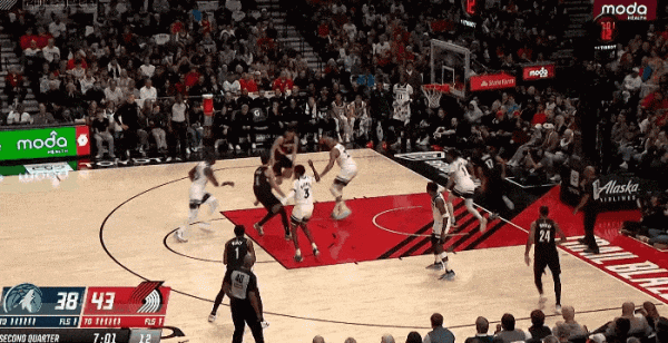 牛鑫所 上场5分钟，得2分，1个篮板，杨瀚森体验NBA万事开头难